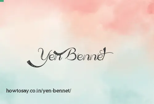 Yen Bennet
