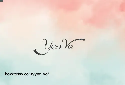 Yen Vo