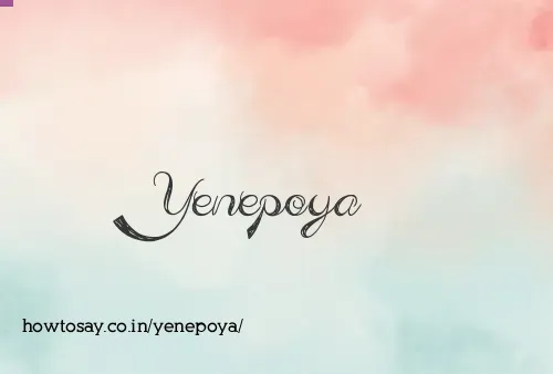 Yenepoya