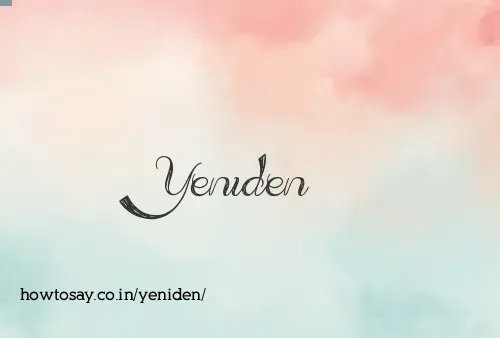 Yeniden