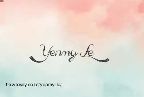 Yenmy Le