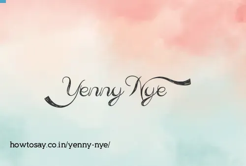 Yenny Nye