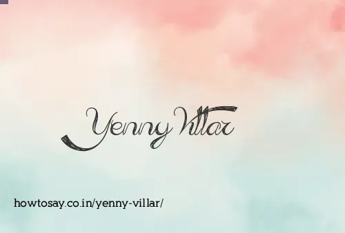 Yenny Villar