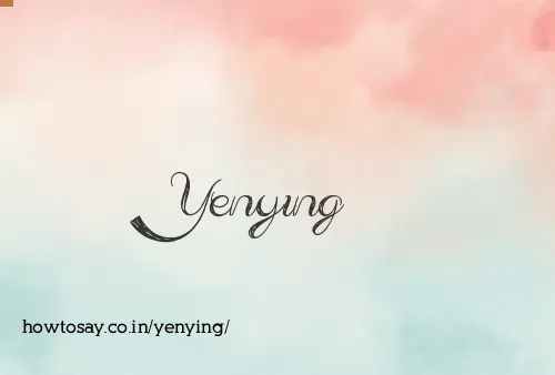 Yenying
