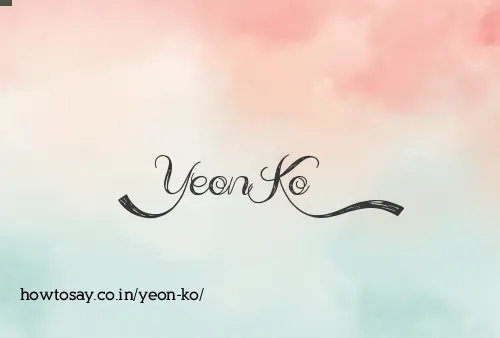 Yeon Ko