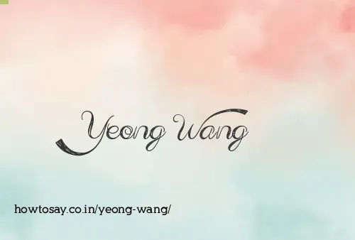 Yeong Wang