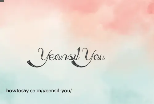 Yeonsil You
