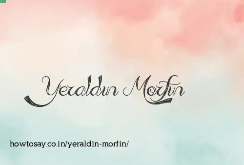 Yeraldin Morfin
