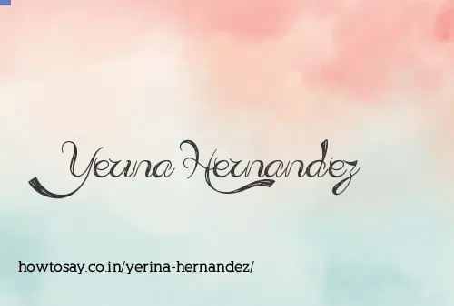 Yerina Hernandez