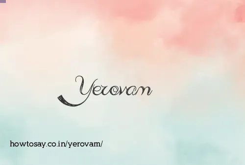 Yerovam