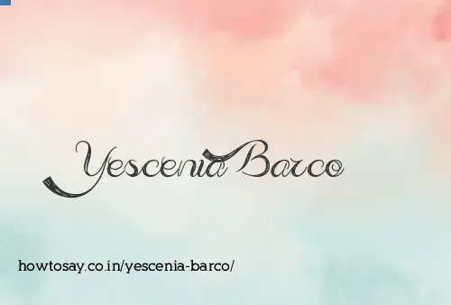 Yescenia Barco