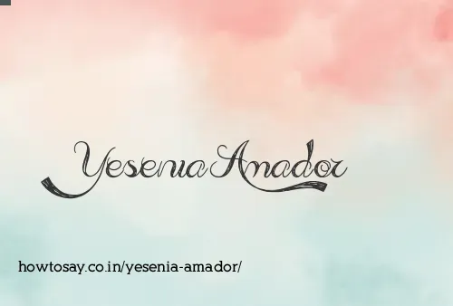 Yesenia Amador