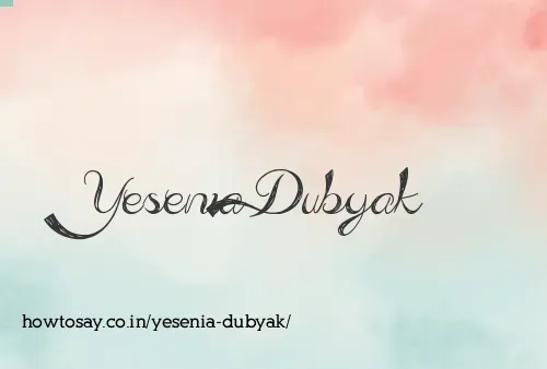 Yesenia Dubyak