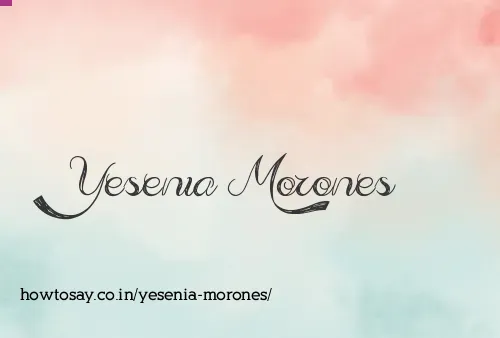 Yesenia Morones