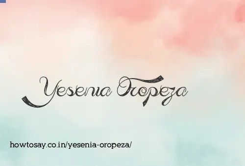 Yesenia Oropeza