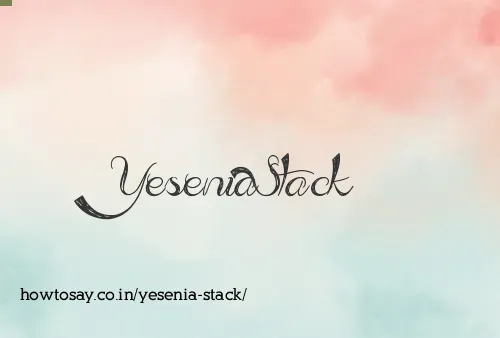 Yesenia Stack
