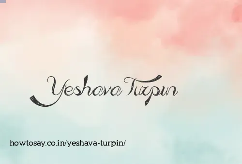 Yeshava Turpin