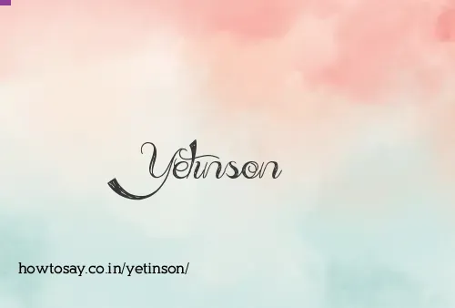 Yetinson