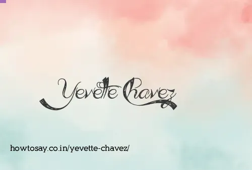 Yevette Chavez
