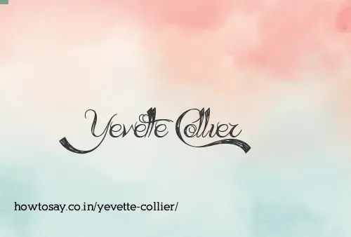 Yevette Collier