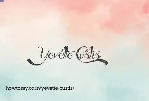 Yevette Custis