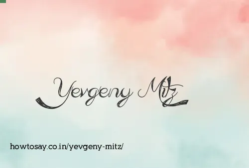 Yevgeny Mitz
