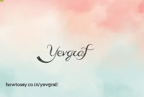 Yevgraf
