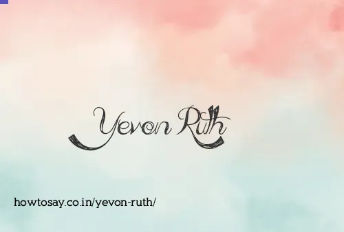 Yevon Ruth