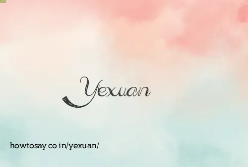 Yexuan