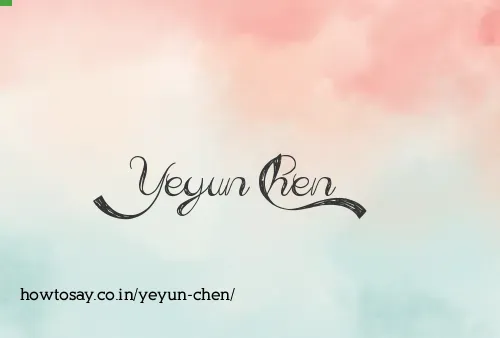 Yeyun Chen