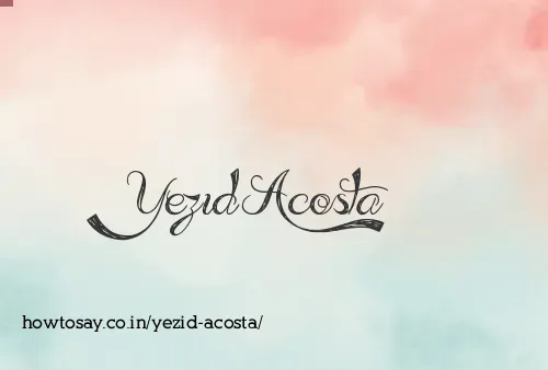 Yezid Acosta