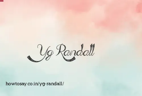 Yg Randall