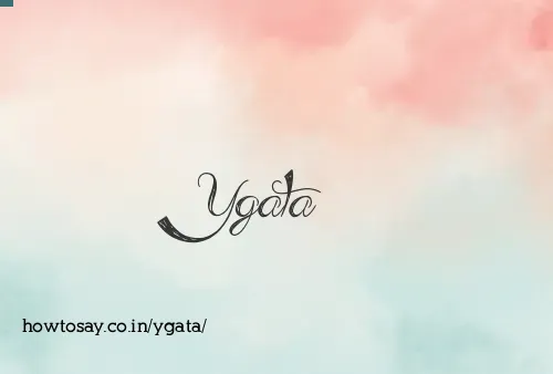 Ygata