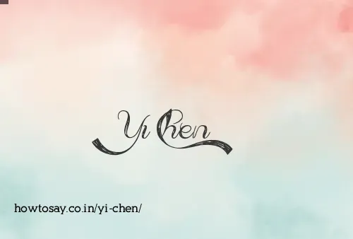 Yi Chen