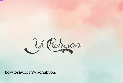 Yi Chuhyon