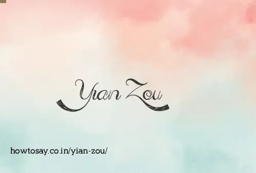 Yian Zou