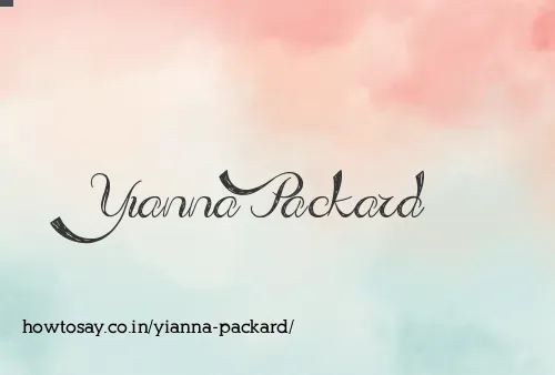 Yianna Packard