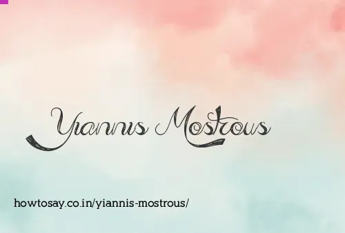 Yiannis Mostrous