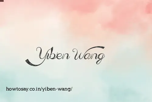 Yiben Wang