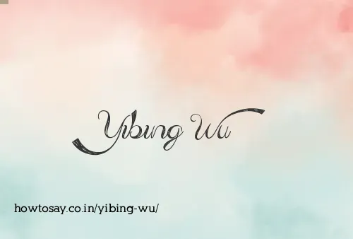 Yibing Wu