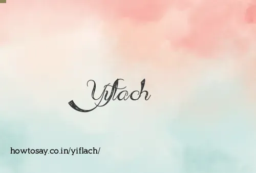 Yiflach