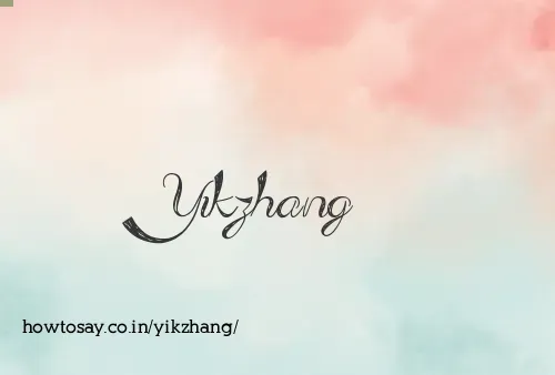 Yikzhang