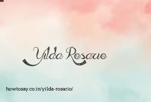 Yilda Rosario
