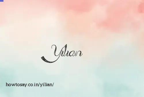 Yilian