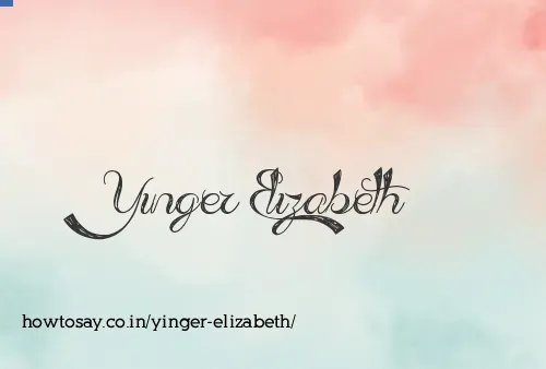 Yinger Elizabeth