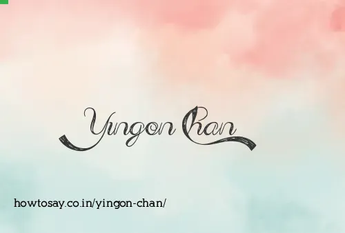 Yingon Chan