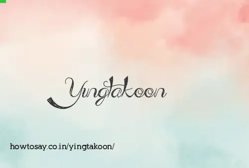 Yingtakoon
