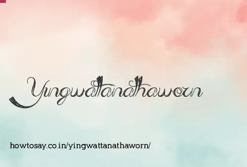 Yingwattanathaworn