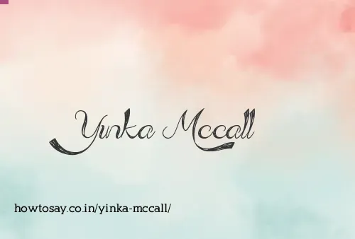 Yinka Mccall