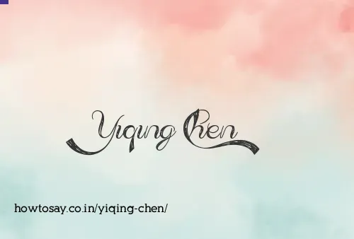 Yiqing Chen